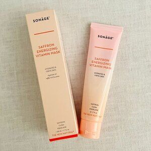 Sonage Saffron Energizing Vitamin Mask 1.7 Fl Oz Hydrates Firms The New Natural